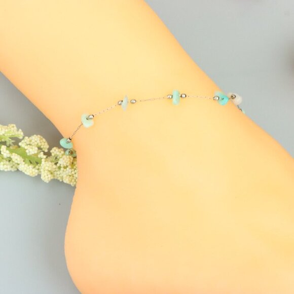 Handmade Anklet – A Stylish Choice for Women, Thoughtful Gift Idea, EVCH1061 - Picture 2 of 8